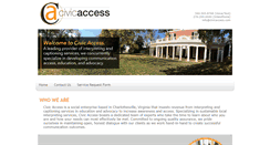 Desktop Screenshot of civicaccess.com